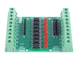 DC 3.3V 5V 8-Channel Optocoupler Isolation Module PNP NPN Low High Level Output Signal Converter